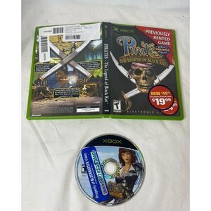 Pirates: The Legend of Black Kat (Microsoft Xbox, 2002) Case & Game Only